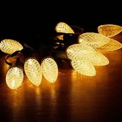 Luces decorativas en guirnalda