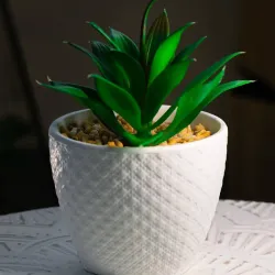 Maceta artificial de cerámica