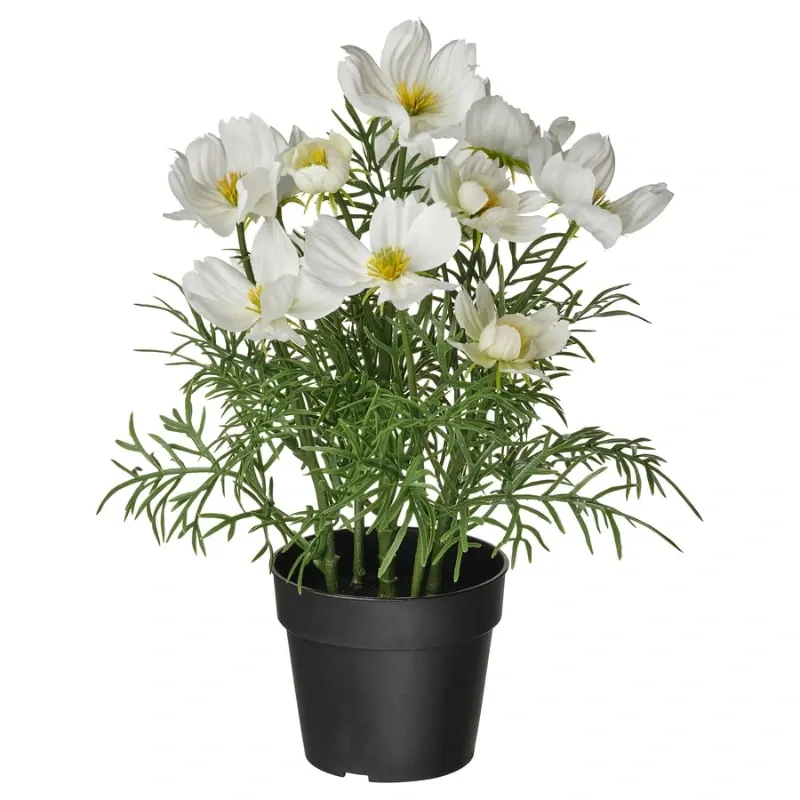 Maceta artificial tipo cosmos