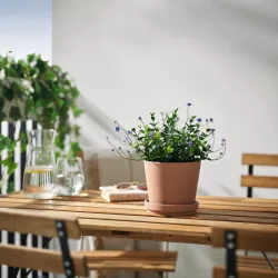 Maceta artificial tipo lila