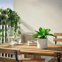 Maceta artificial tipo lilly