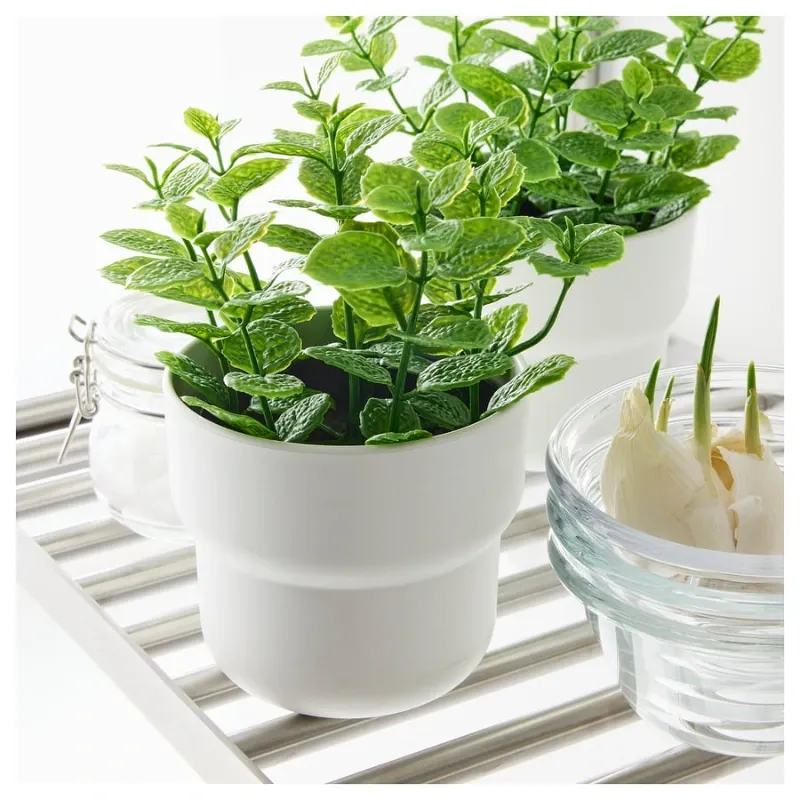 Maceta artificial tipo menta