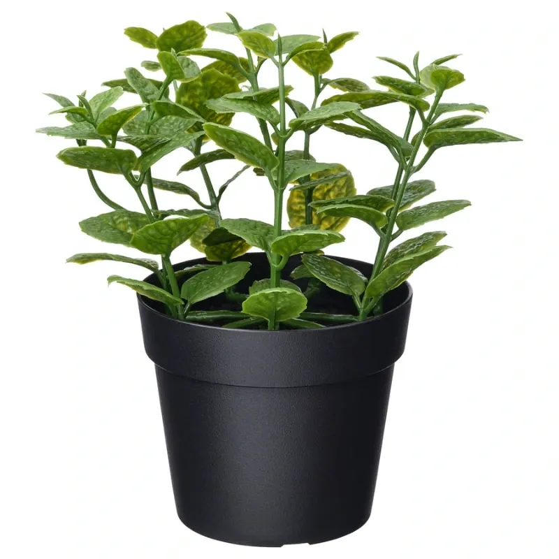 Maceta artificial tipo menta