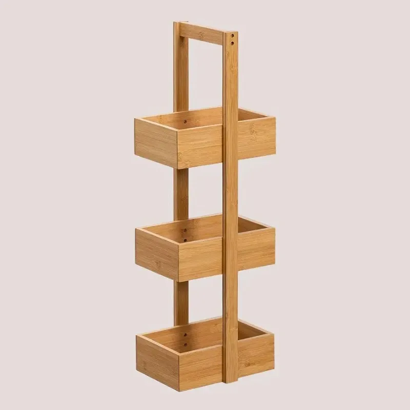 Organizador de bambú