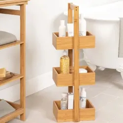 Organizador de bambú