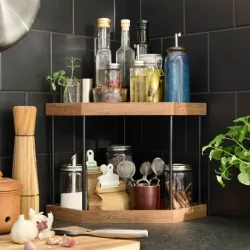 Organizador esquinero para cocina