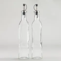Pareja de dispensadores de aceite