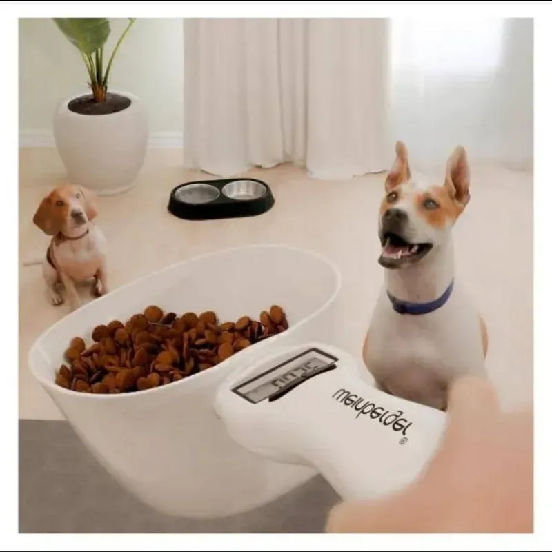 Pesa digital en cuchara