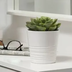 Maceta artificial tipo suculenta