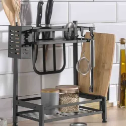 Platero escurridor de dos niveles 