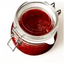 Pote de cristal con tapa a presión 0.5L