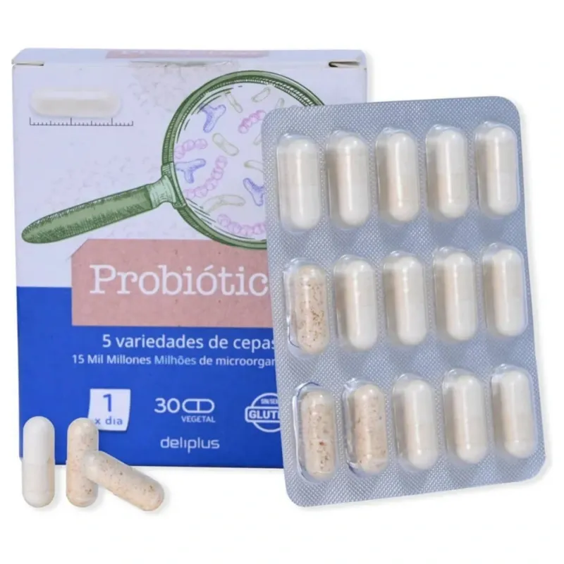 Probiótico - apoyo digestivo. 30 cápsulas