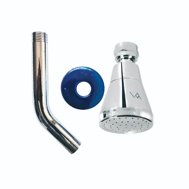 Regadera con brazo y chapetón