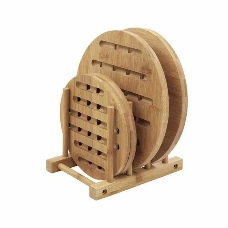 Salvamanteles de bambú