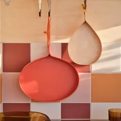 Set 2 bandejas de abedul