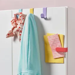 Set de 4 ganchos de acero