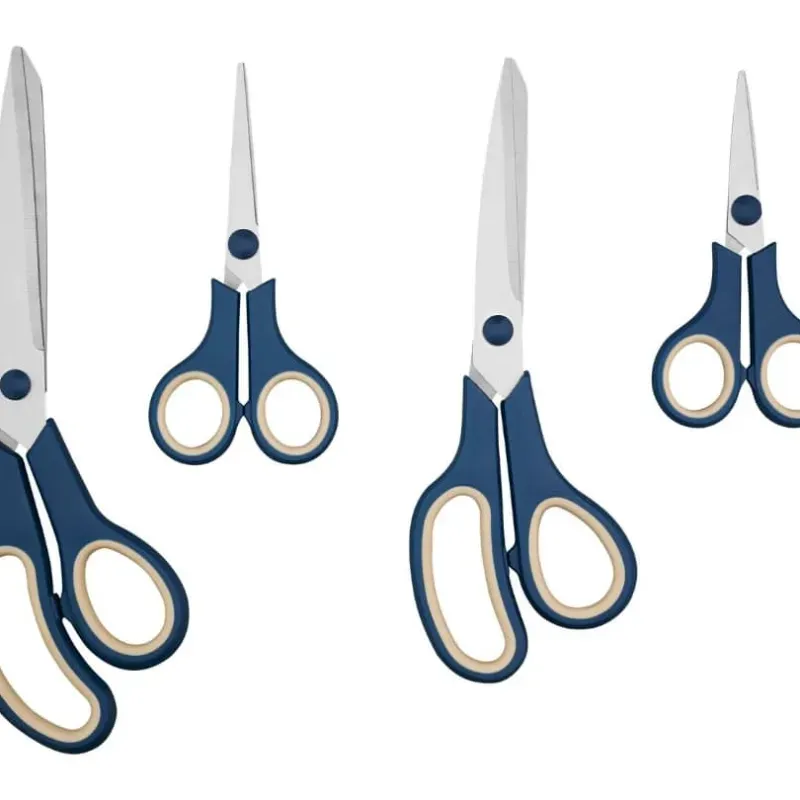 Set de 4 tijeras 