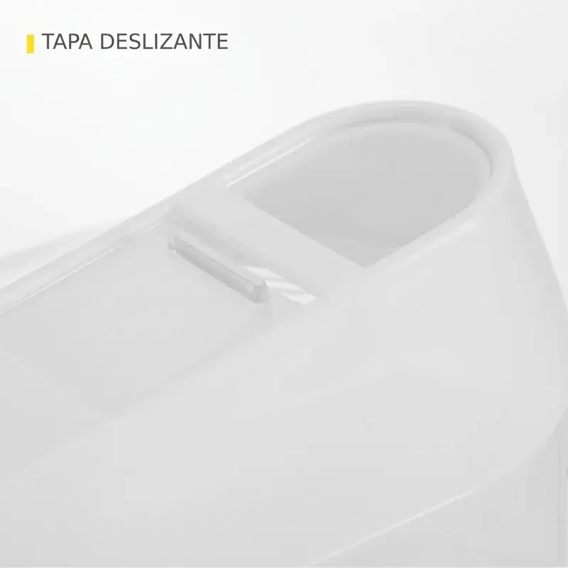 Set de 5 potes de almacenamiento