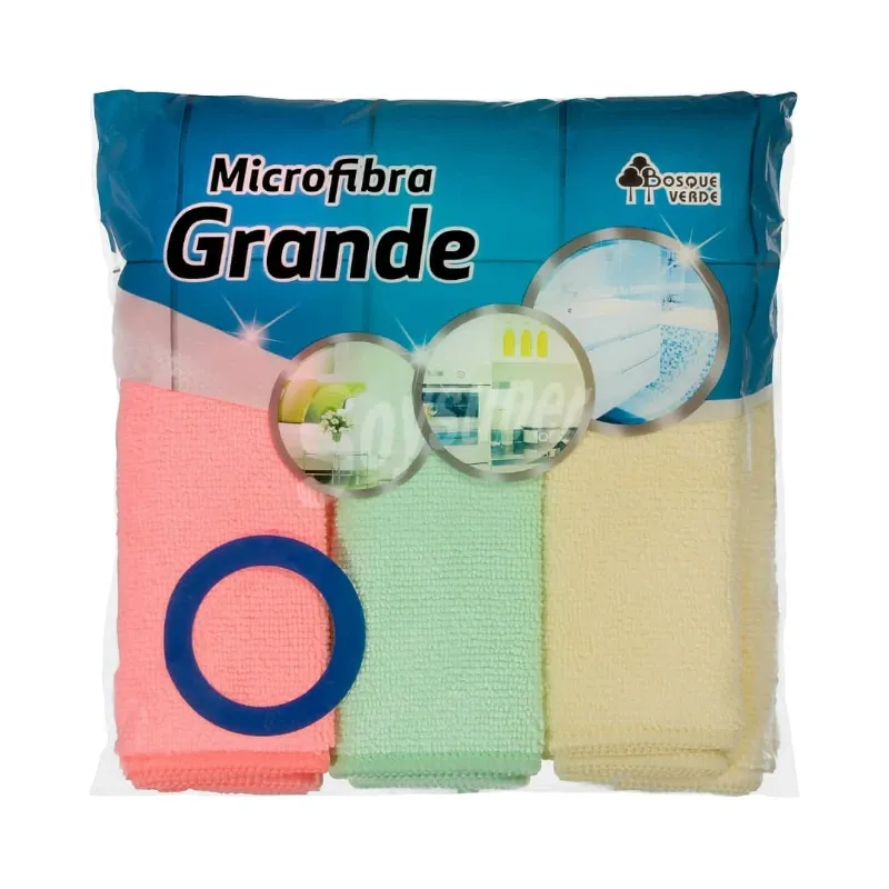 Set de bayetas de microfibra