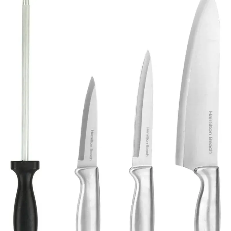 Set de cuchillos con afilador