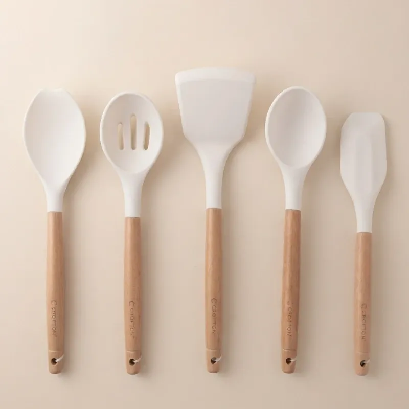 Set de utensilios de cocina de silicona