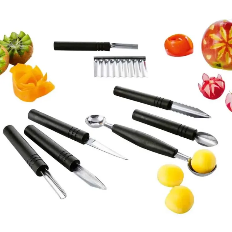 Set de utensilios de corte