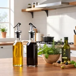 Set de vinagrera y aceitera