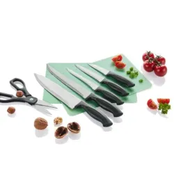 Set de cuchillos con tijera