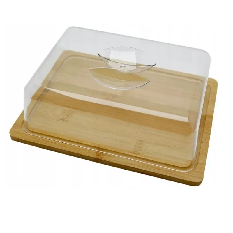 Tabla de bambú con tapa
