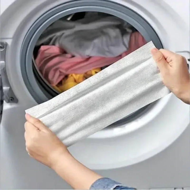Toallitas anti transferencia de color para lavadora