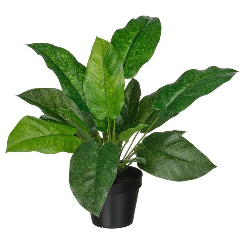 Maceta artificial tipo calatea