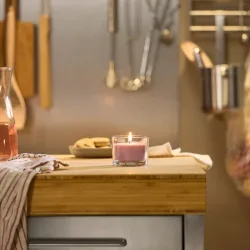Vela aromática de frutos rojos