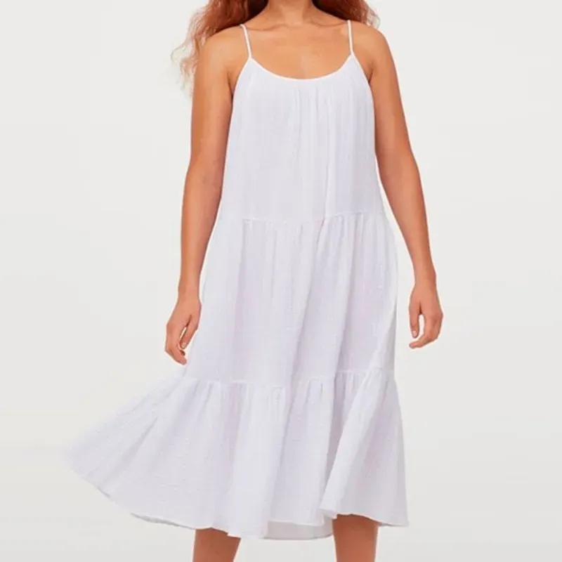 Vestido Blanco Bohemio 