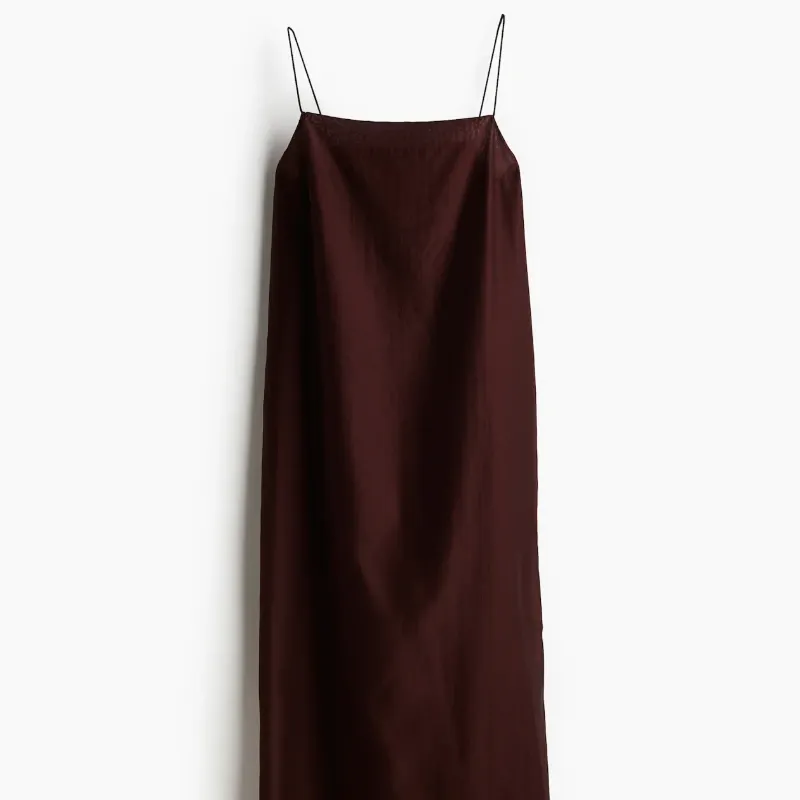 Vestido Burdeos H&M