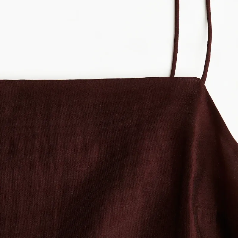 Vestido Burdeos H&M