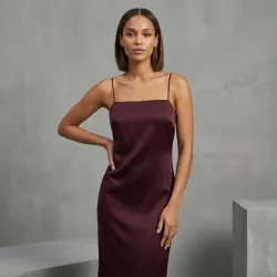 Vestido Burdeos H&M