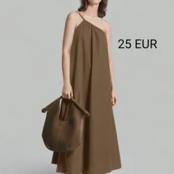 Vestido con manga asimétrico 