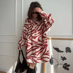 Vestido oversize H&M