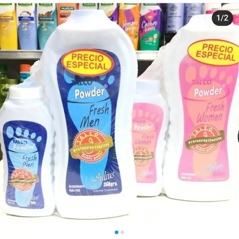 Talco para los pies