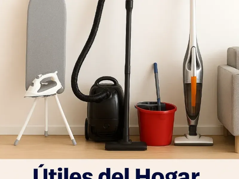 UTILES DEL HOGAR 🪣🧳🪑