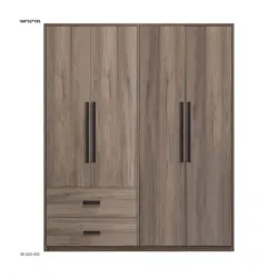 ⬛Armario color teca