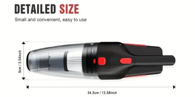 🔵Aspirador de mano inalámbrico