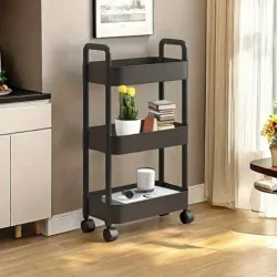 🔵Carrito Organizador Multiuso de 3 Niveles