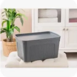 🔵Cesta organizadora con tapa