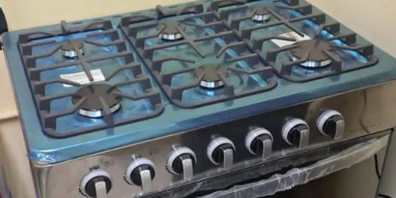 ‼️Cocina De Gas con horno 6 hornillas