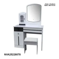 🏆Cómoda con espejo banco y luces con su cargador