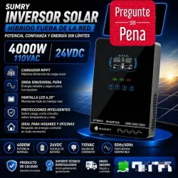 🤍Inversor de 4kw 110v