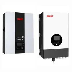 ⚪Inversor MUST 3kw + Batería MUST 7kwh