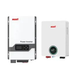 ⚪INVERSOR SOLAR MUST 3KW + BATERÍA 5.1KWh / 110 - 220V