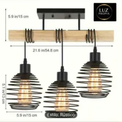 🦋Lámpara colgante